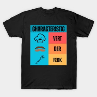 Characteristic vert der ferk T-Shirt